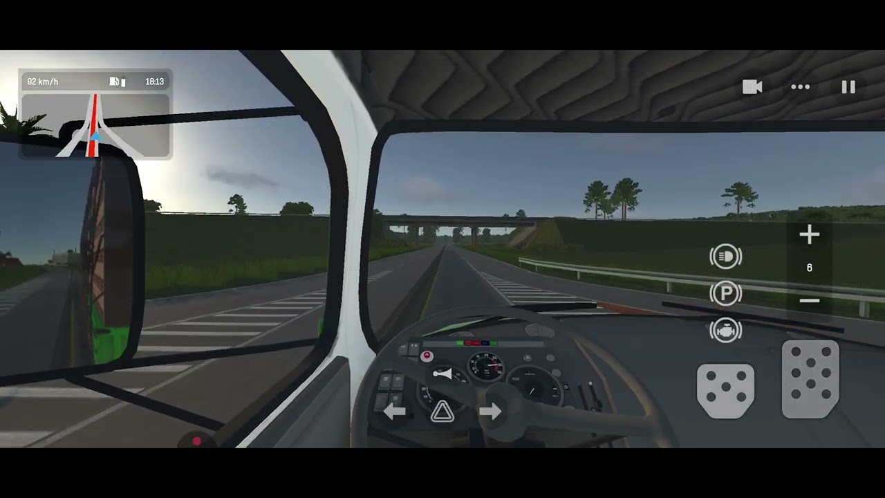 FAZENDO ENTREGA A NOITE COM MUITA CHUVA NO GLOBAL TRUNK ONLINE 