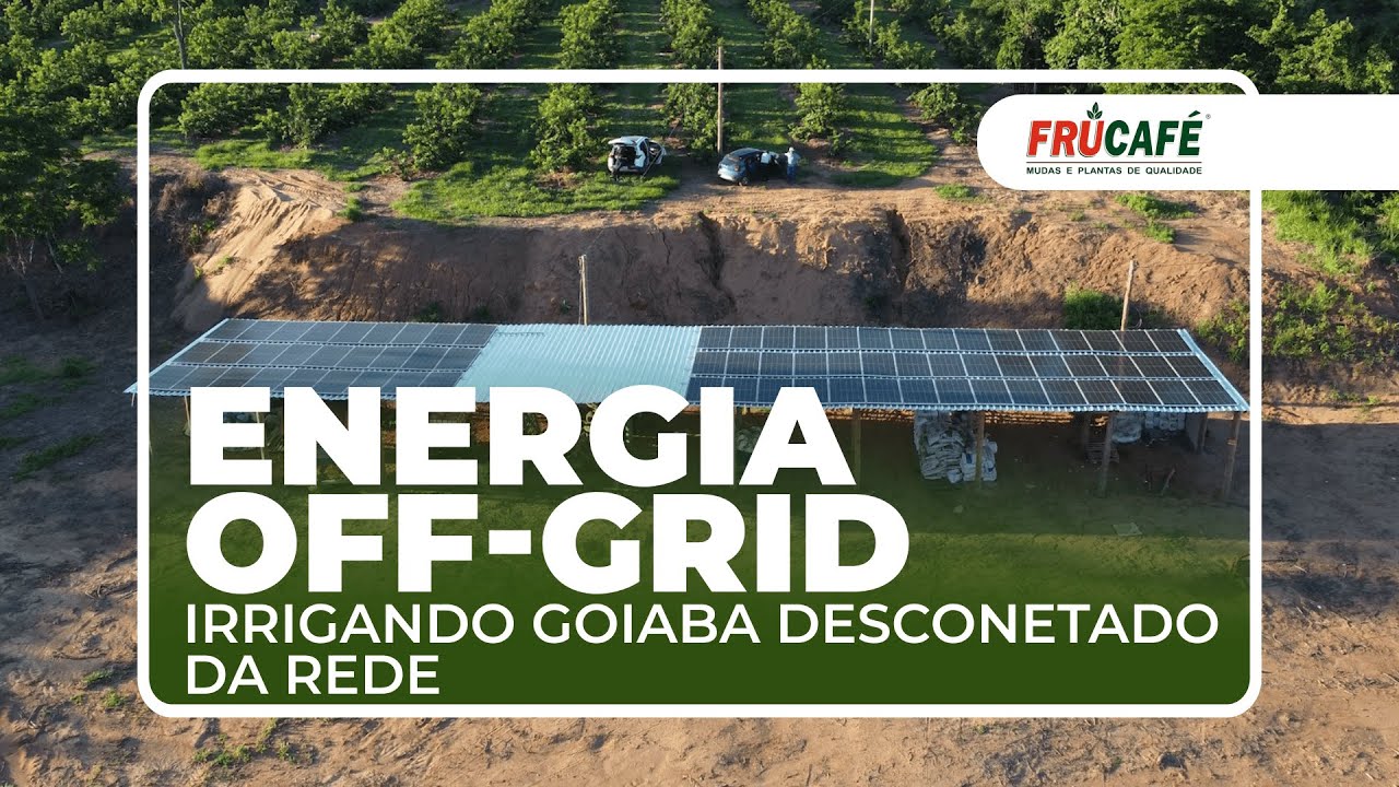 Como Irrigar Usando Somente Energia Solar? Com Milton 