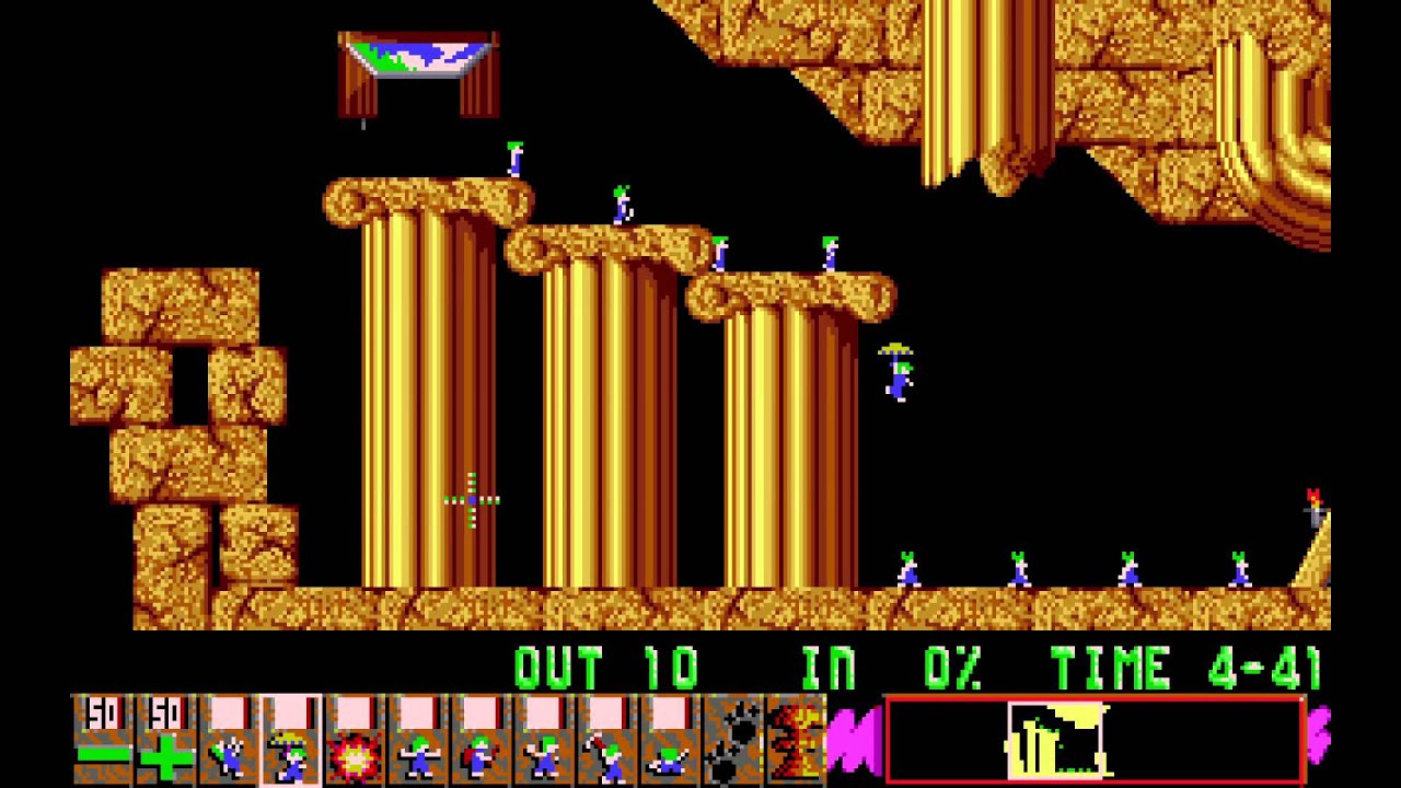 Lemmings - Fun Level 2: 