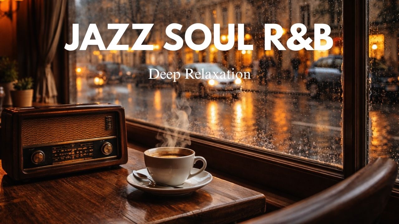 Smooth Jazz & Soul R&B – Cozy Late Night Music for Relaxing, Studying & Sleeping