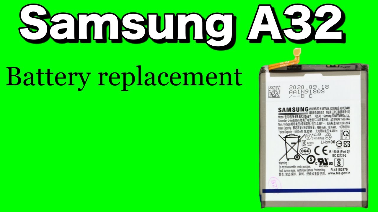 Samsung A32 5G 🔋 Battery Replacement