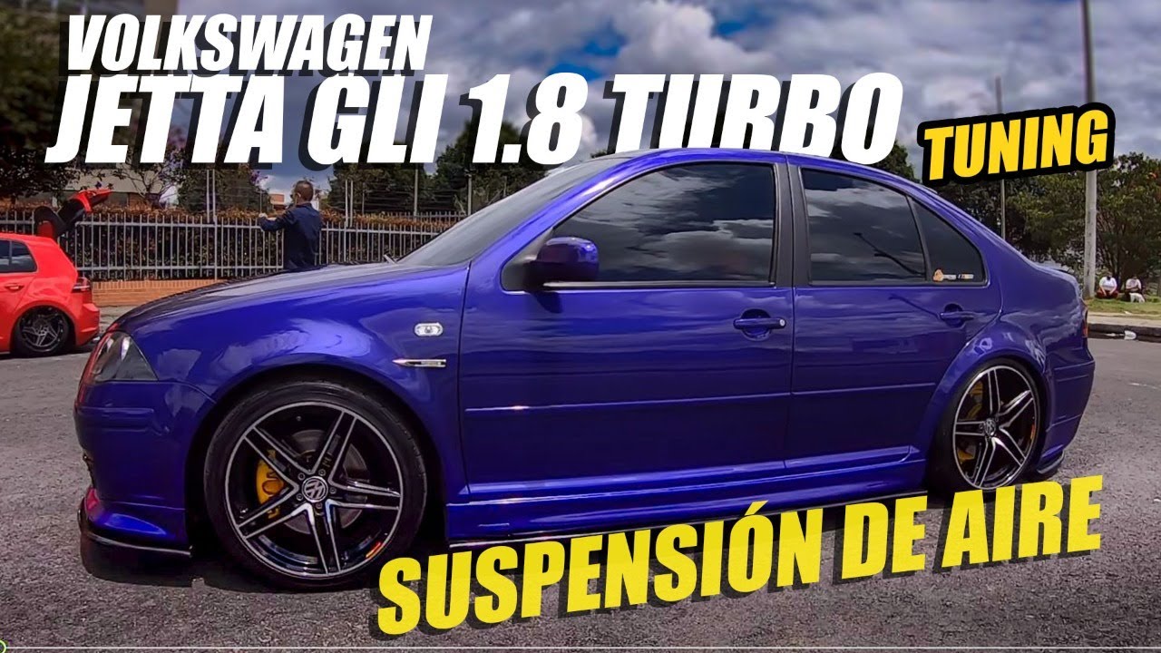 Volkswagen JETTA GLI TURBO🔥 [Tuning suspensión de AIRE] El ingeniero