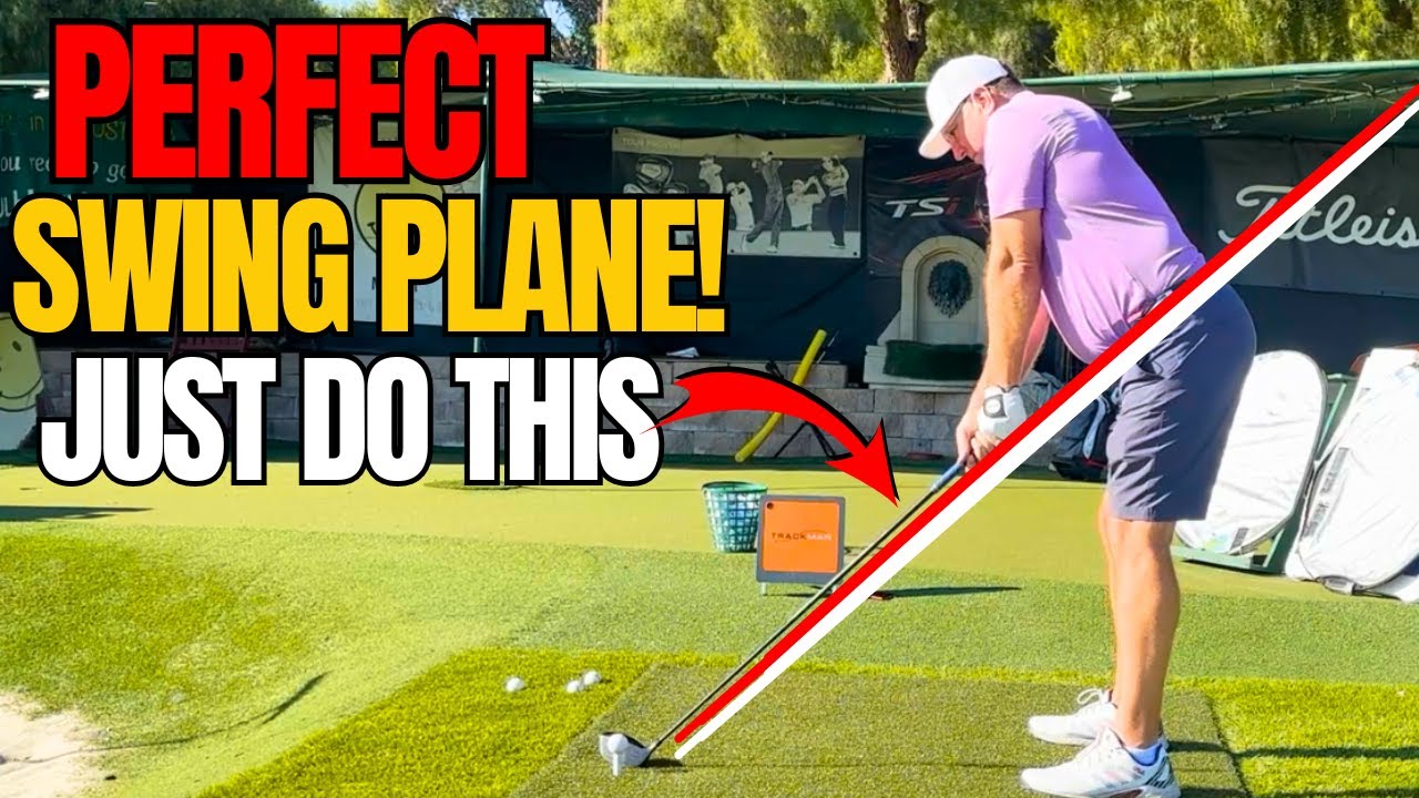 How to Get Perfectly On Plane With Your Golf Swing - AUTOMATICALLY!