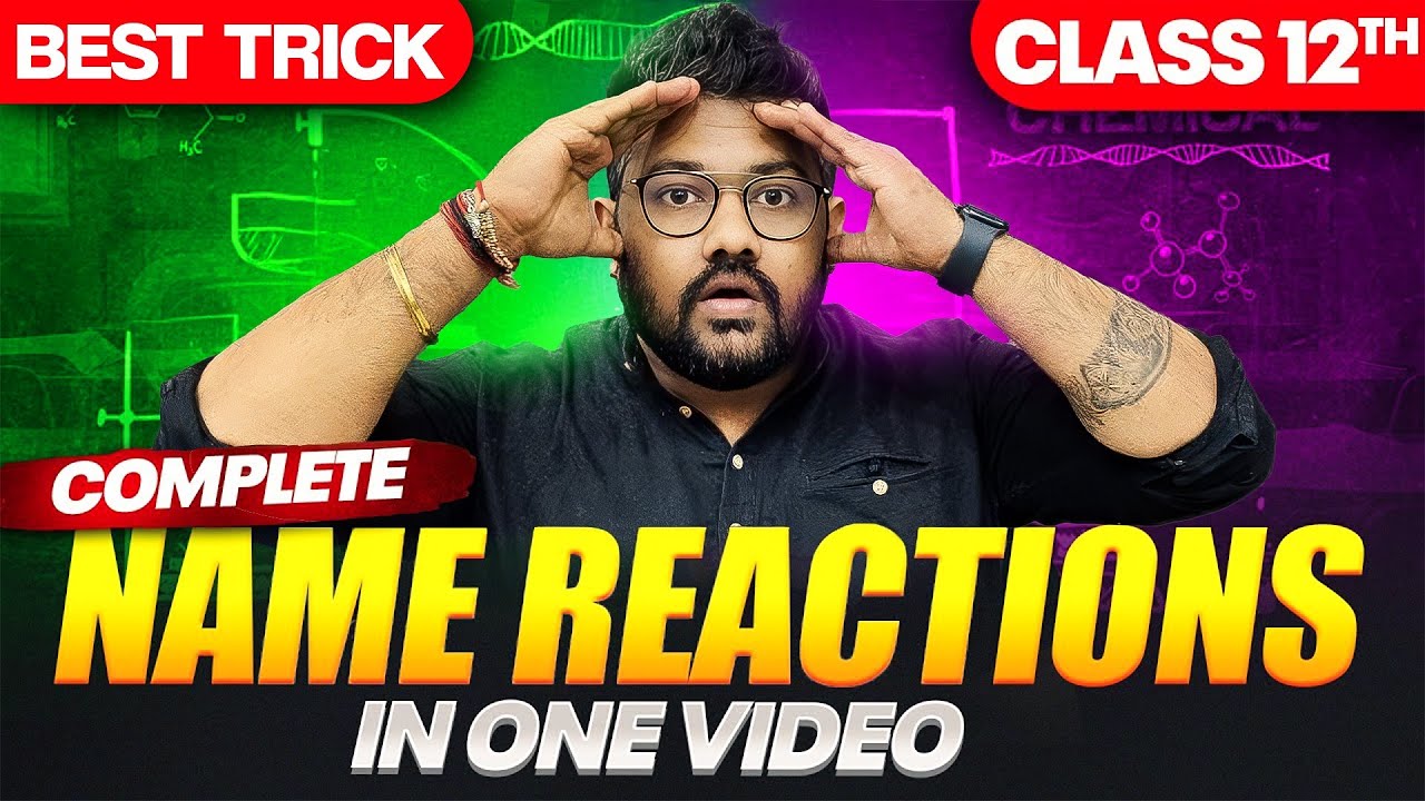 Most Important Name Reactions with Best Tricks | Class 12 Boards 2026