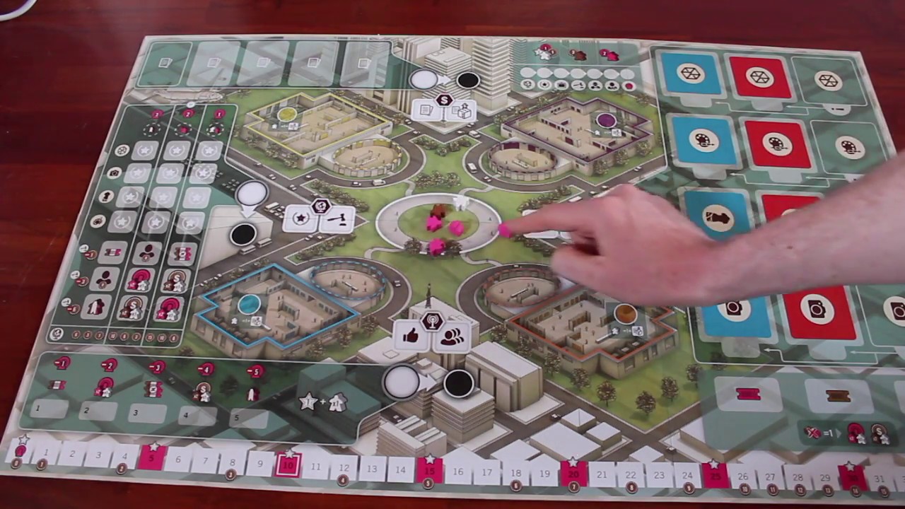 Jeu The gallerist - règles en details (45 min.)