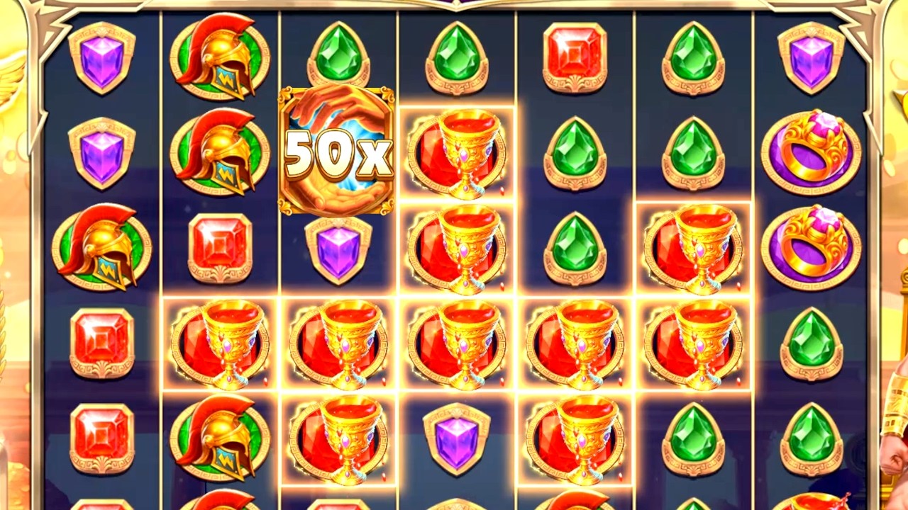 Fortune of Olympus Builds Up the Wilds and Multis for Some Big WIns
