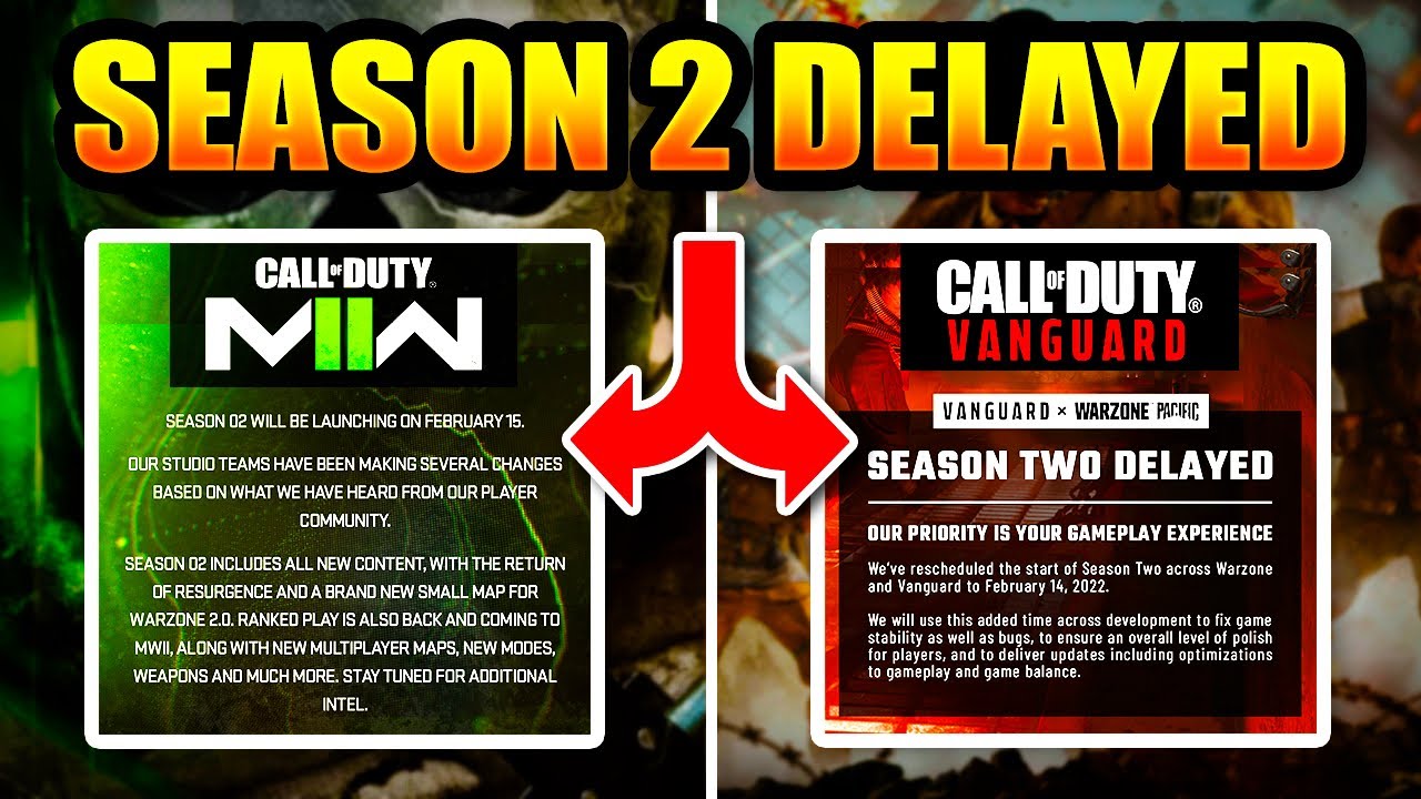 MW2, Please Don't Pull a Vanguard... [Season 2 Delayed]