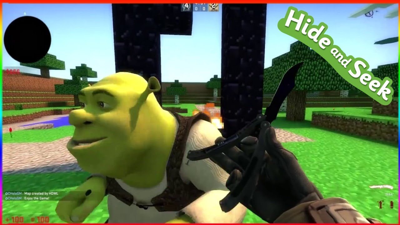 🔴CS:GO►Hide and Seek ბოროტი შრეკი 😈