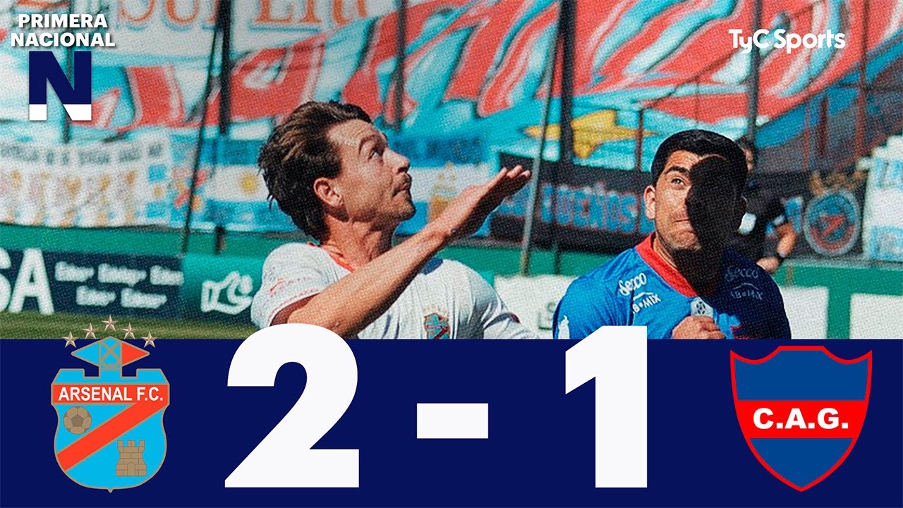 Arsenal 2-1 Güemes (SdE) | Primera Nacional | Fecha 28 (Zona A)