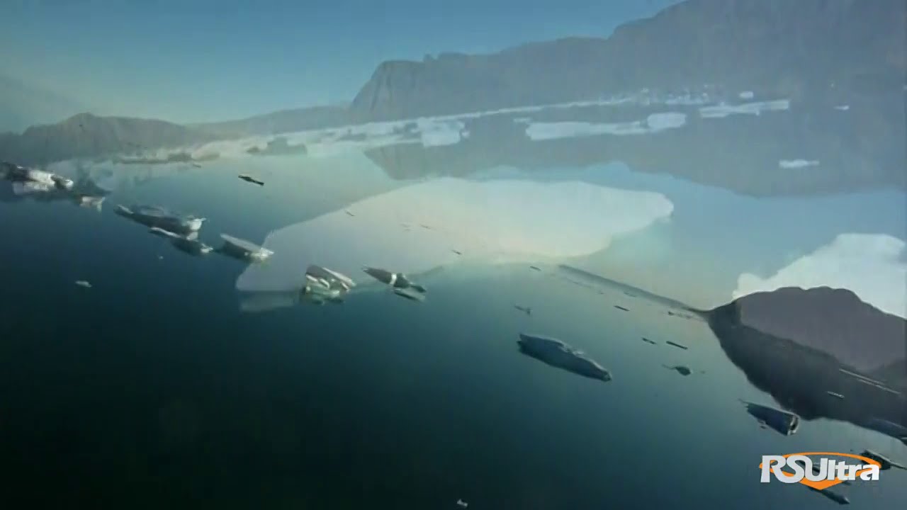 Kangook Paramotor flight in Grise Fjord Nunavut - Canada