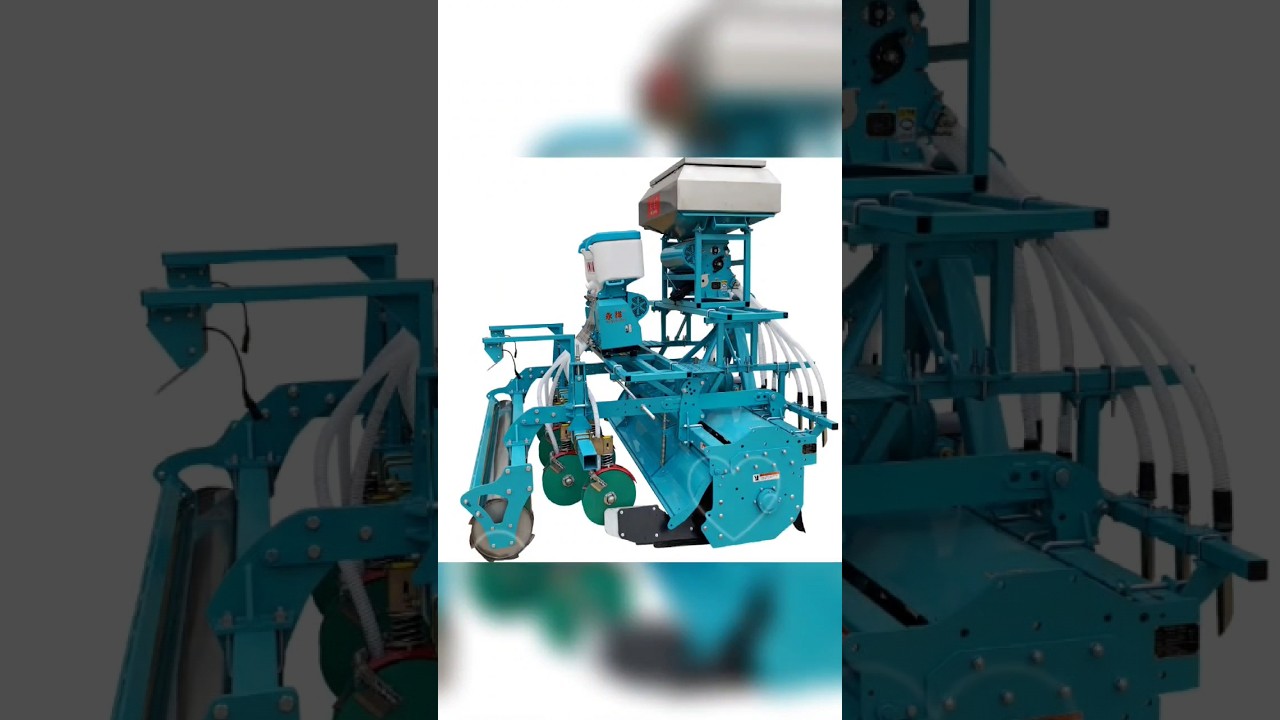 YONGXIANG SOYBEAN AIR SEEDER CUM FERTILIZER MACHINE#airseeder#pneumaticseeder#agriculturalmachinery
