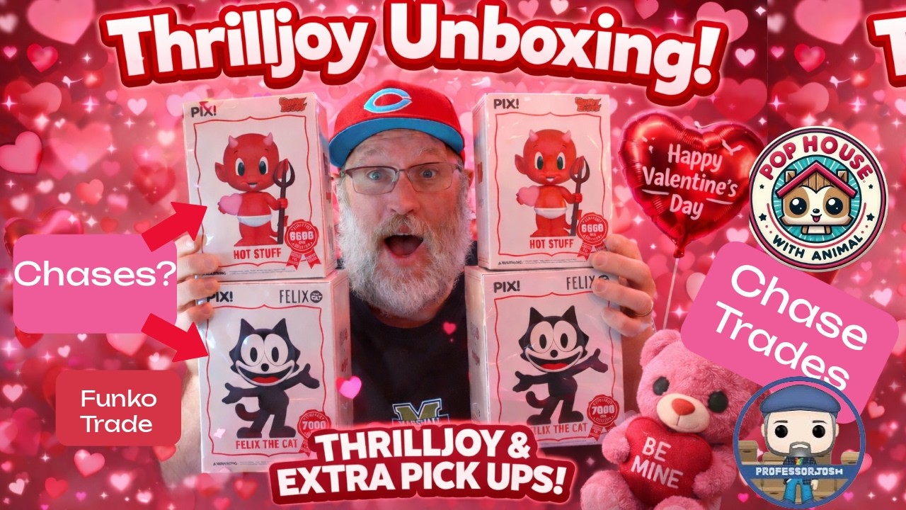 Valentine's Day Thrilljoy Rips & Some Trades, CHASES!!!