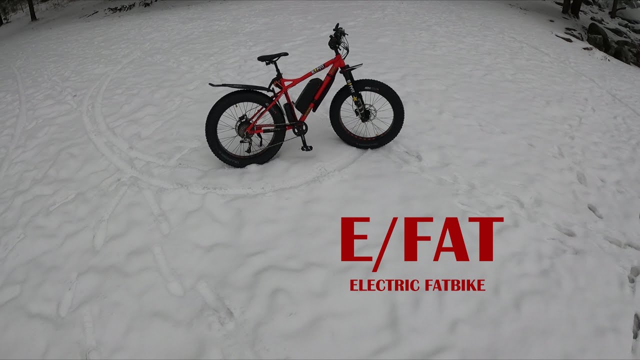 E/FAT 1000W Electric fatbike with Dillinger 5 26x4,6 @fatstarman
