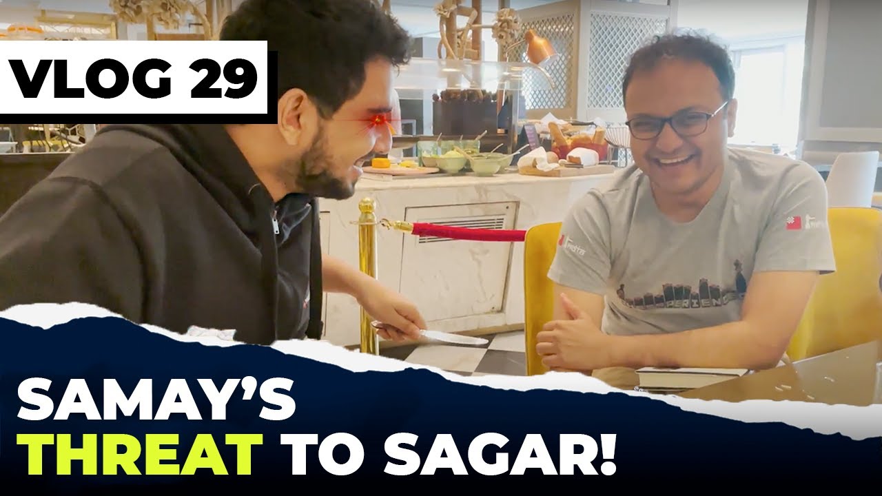 What happens in Chess Tournament? Kolkata Vlog ft. Samay, Tania, Vedika Sagar and all GMS! #VLOG29