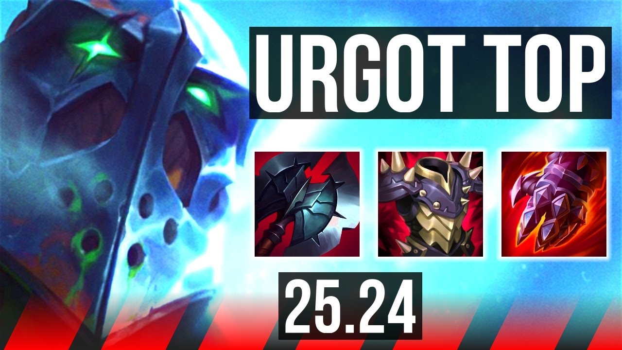 URGOT vs IRELIA (TOP) | Perfect KDA: 13/0/16 | EUW Diamond | 25.24