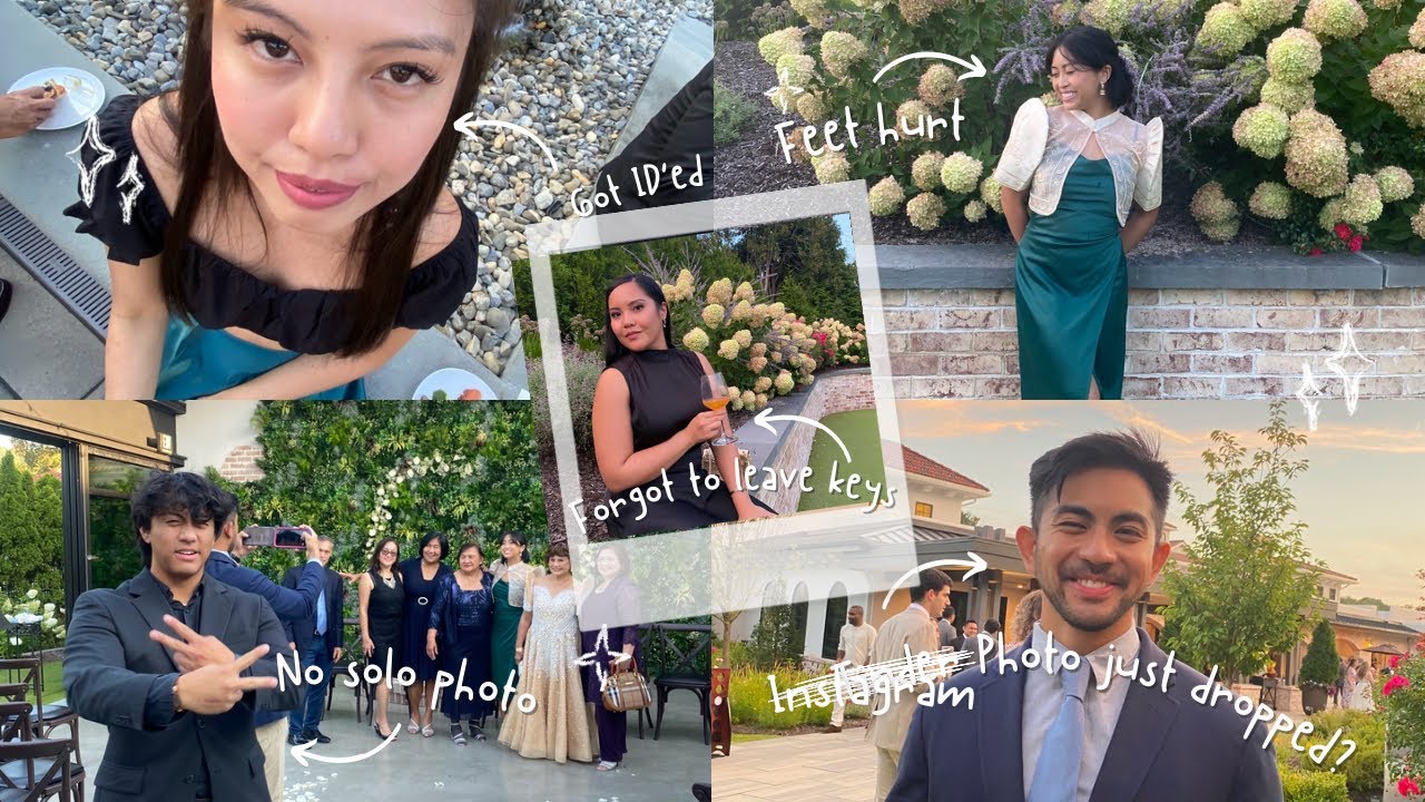 Attending our cousin’s wedding at Perona Farms, New Jersey