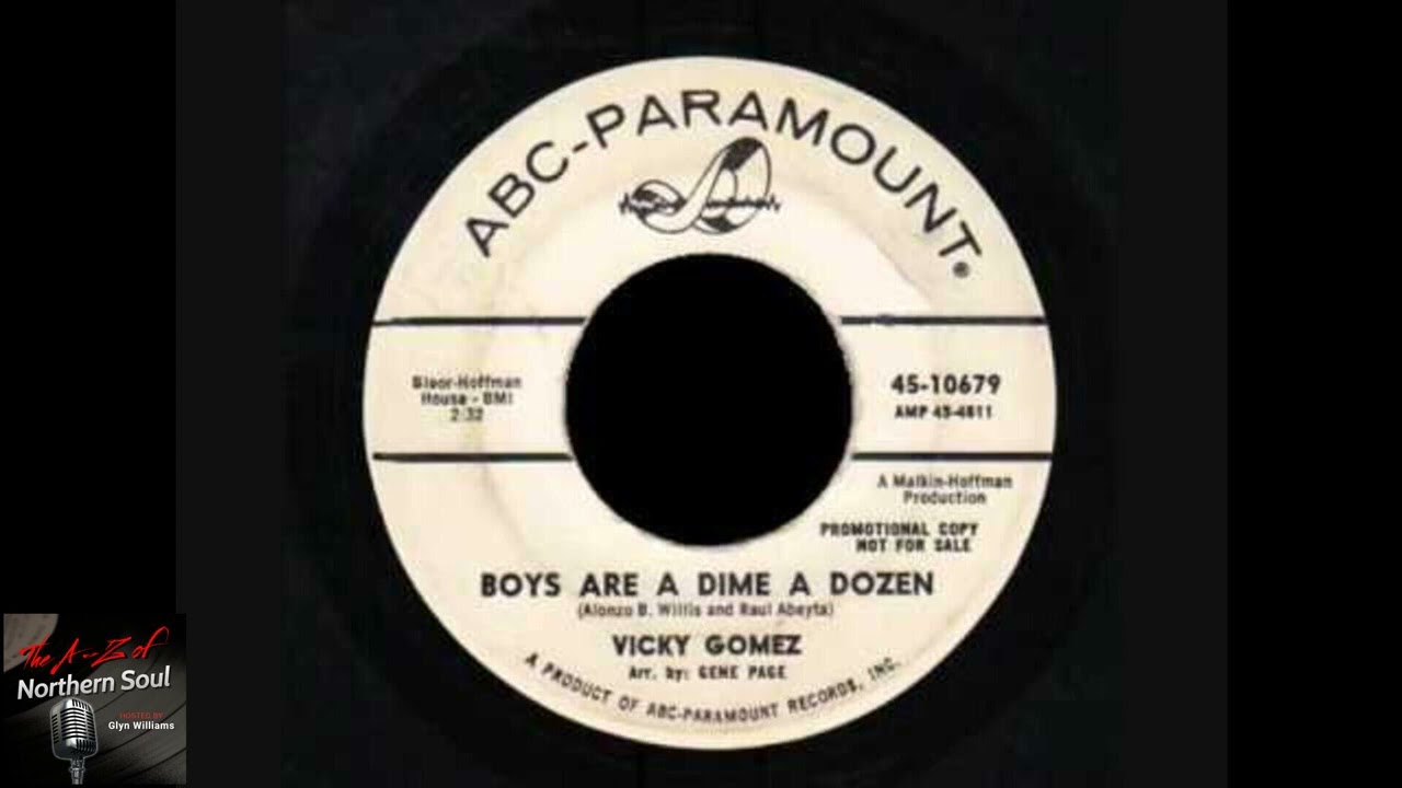 Vicky Gomez - Boys Are A Dime A Dozen - (1965)