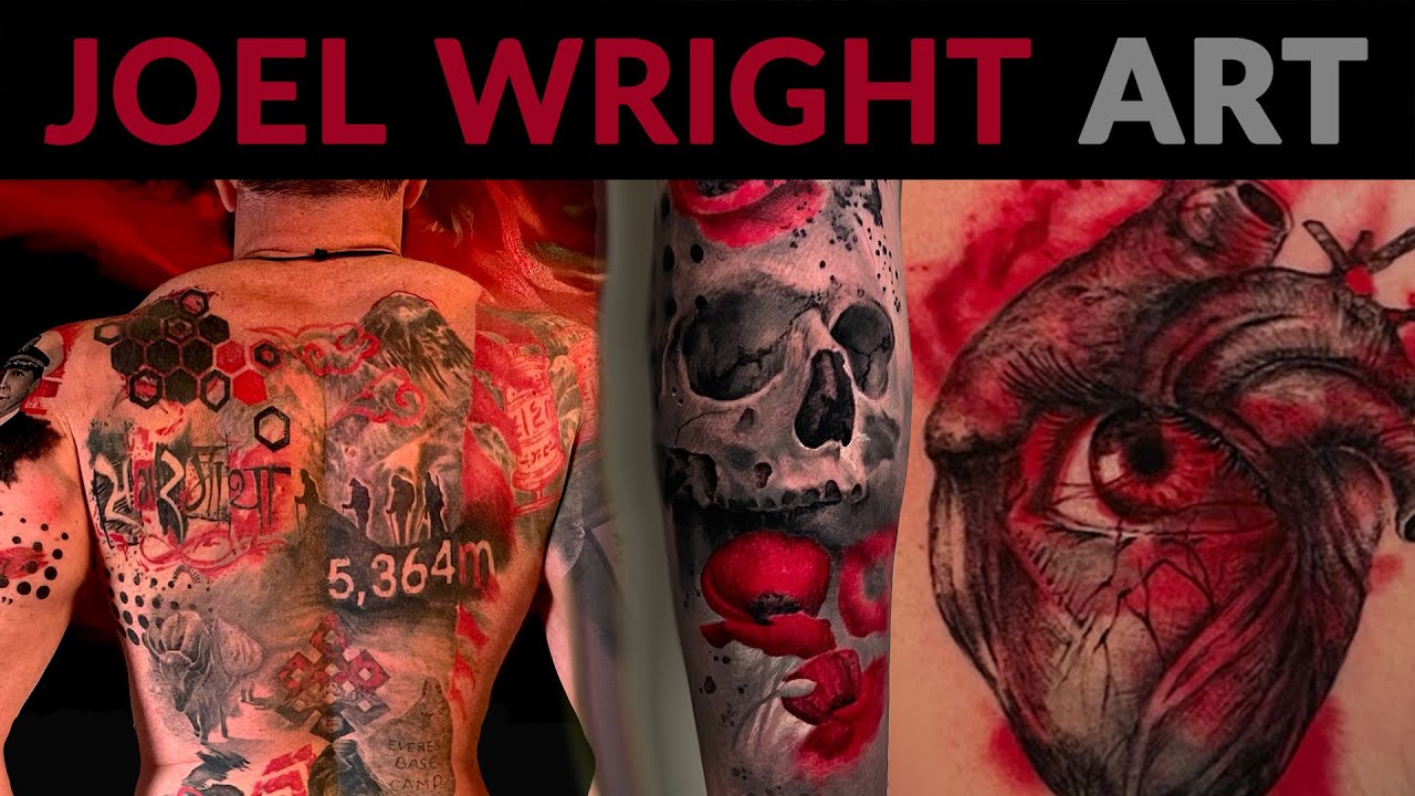 Trash Polka Tattoo Art and Design Ideas - Joel Wright Art