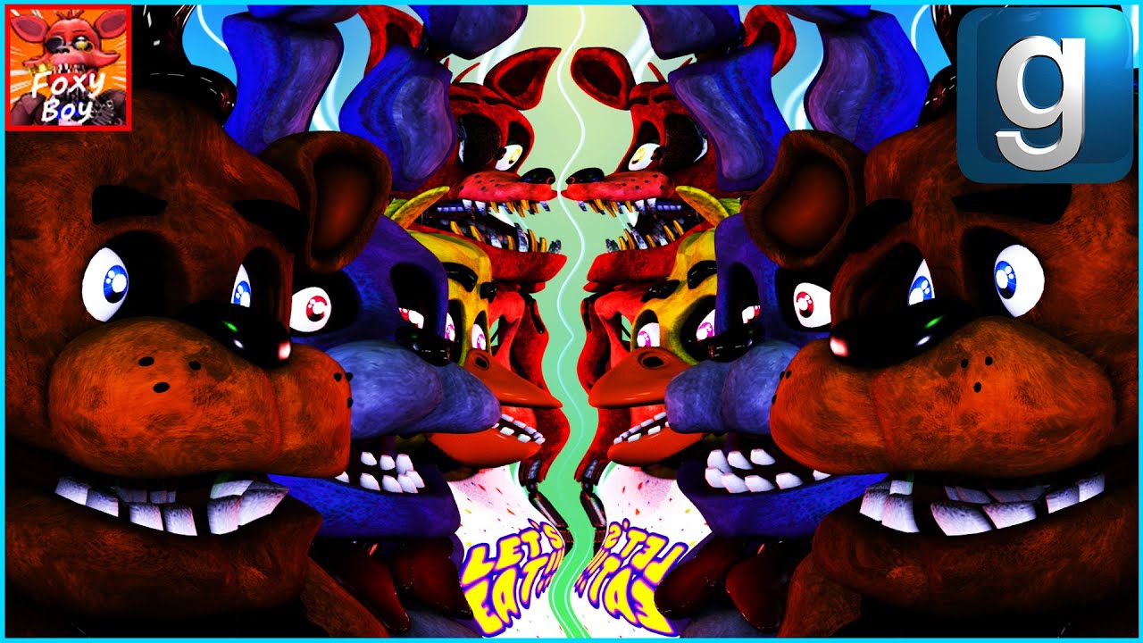 Gmod FNAF | Freddy And Friends Meet... Freddy And Friends? In An Alternate Universe!? (w/ @Foxy Boy)