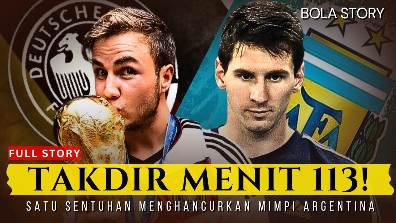 MIMPI MESSI YANG DIHANCURKAN JERMAN | KISAH PIALA DUNIA 2014