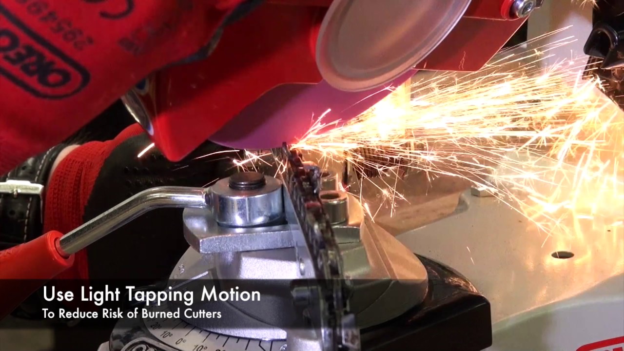 OREGON® Chain Sharpening and Bar Maintenance