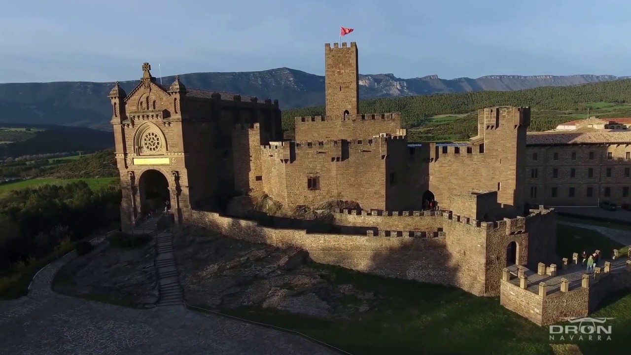 CASTILLO DE JAVIER - DRON NAVARRA .ES