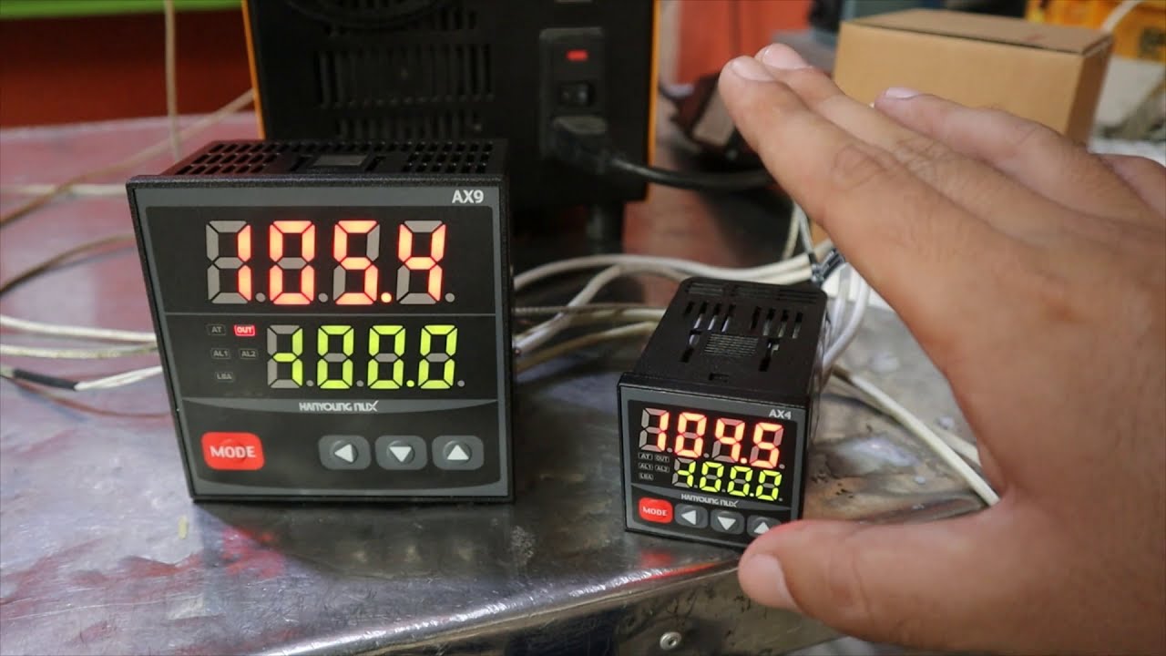 HANYOUNG NUX CONTROL DE TEMPERATURA SERIA AX TECH RUN SA ECUADOR. (PARTE 1 DE 2)