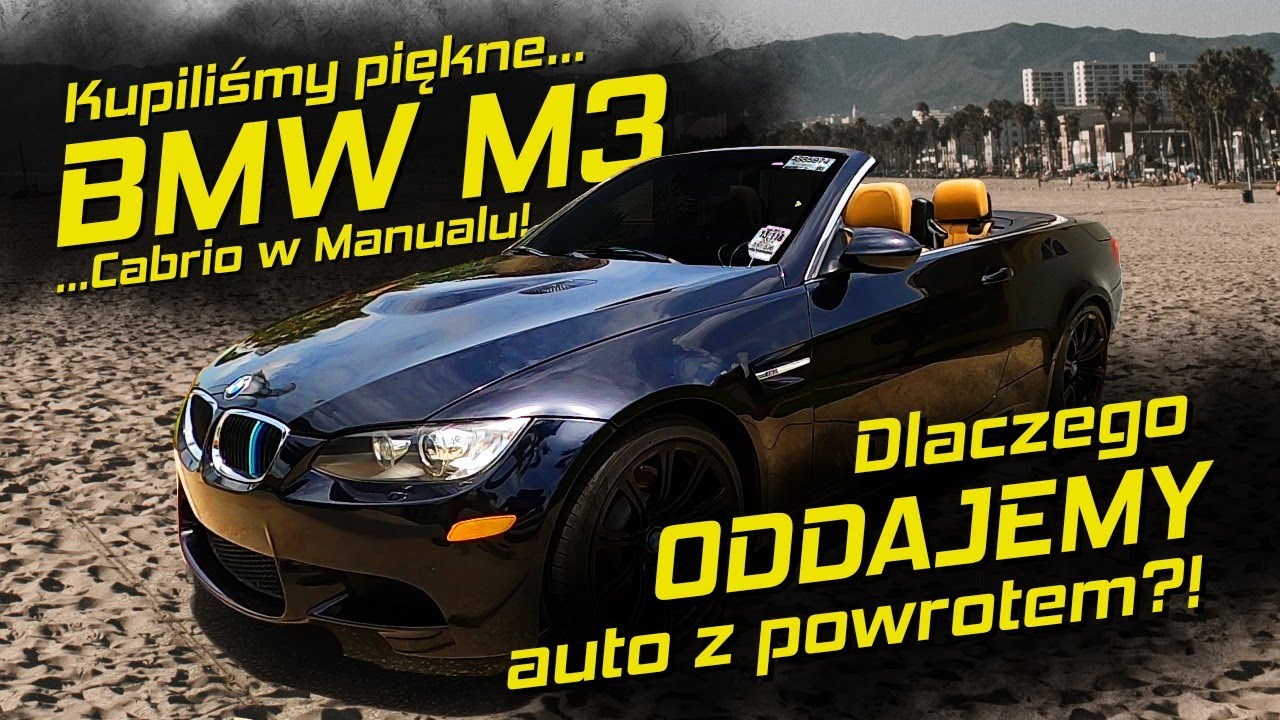 Kr&oacute;tka historia o BMW M3 E93... A miało być tak pięknie...