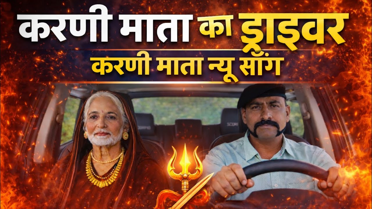 🔥 करणी माता का ड्राईवर 🚗 🌺| Mata Ka Driver | Karni Mata New Song