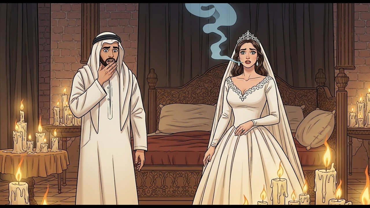 #قصة العروس التي طلقها زوجها ليله زفافها بسبب رائحه فمها الكريهة -فكان عوض الله جميل