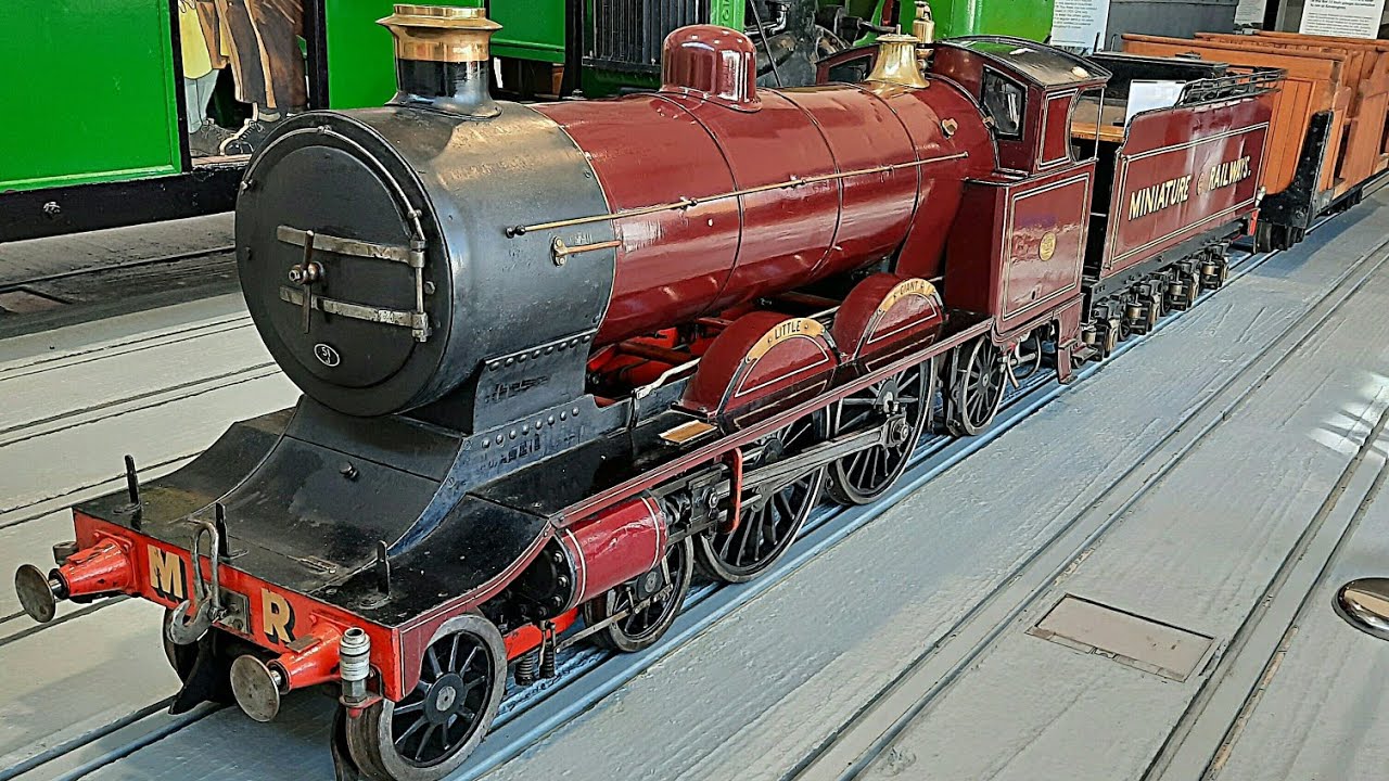 LITTLE GIANT 15 INCH BASSETT-LOWKE at Ravenglass and Eskdale Railway Museum 14th October 2020