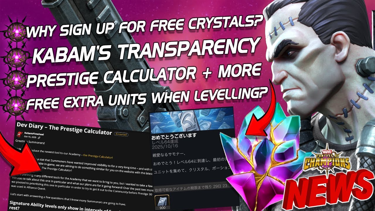 Дополнительные 900 единиц при достижении 64-го уровня | Прозрачность Kabam | Ссылка на Discord дл...