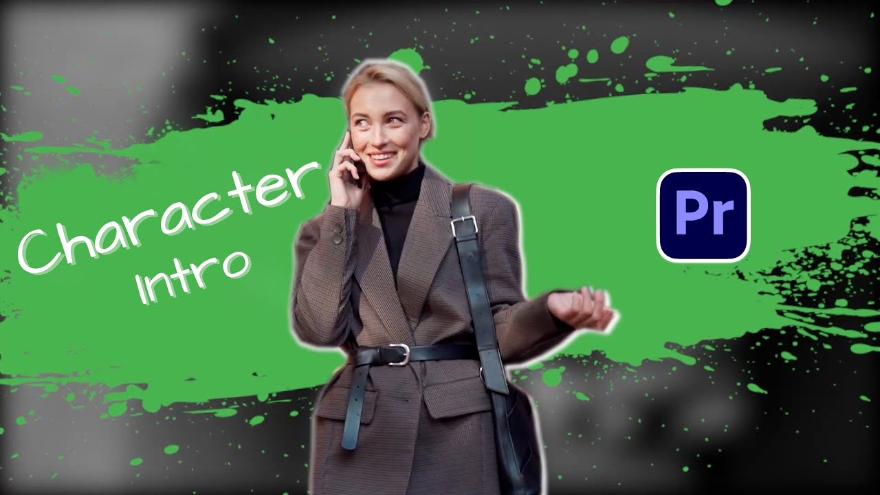 Character Introduction Freeze effect - Premiere Pro Tutorial