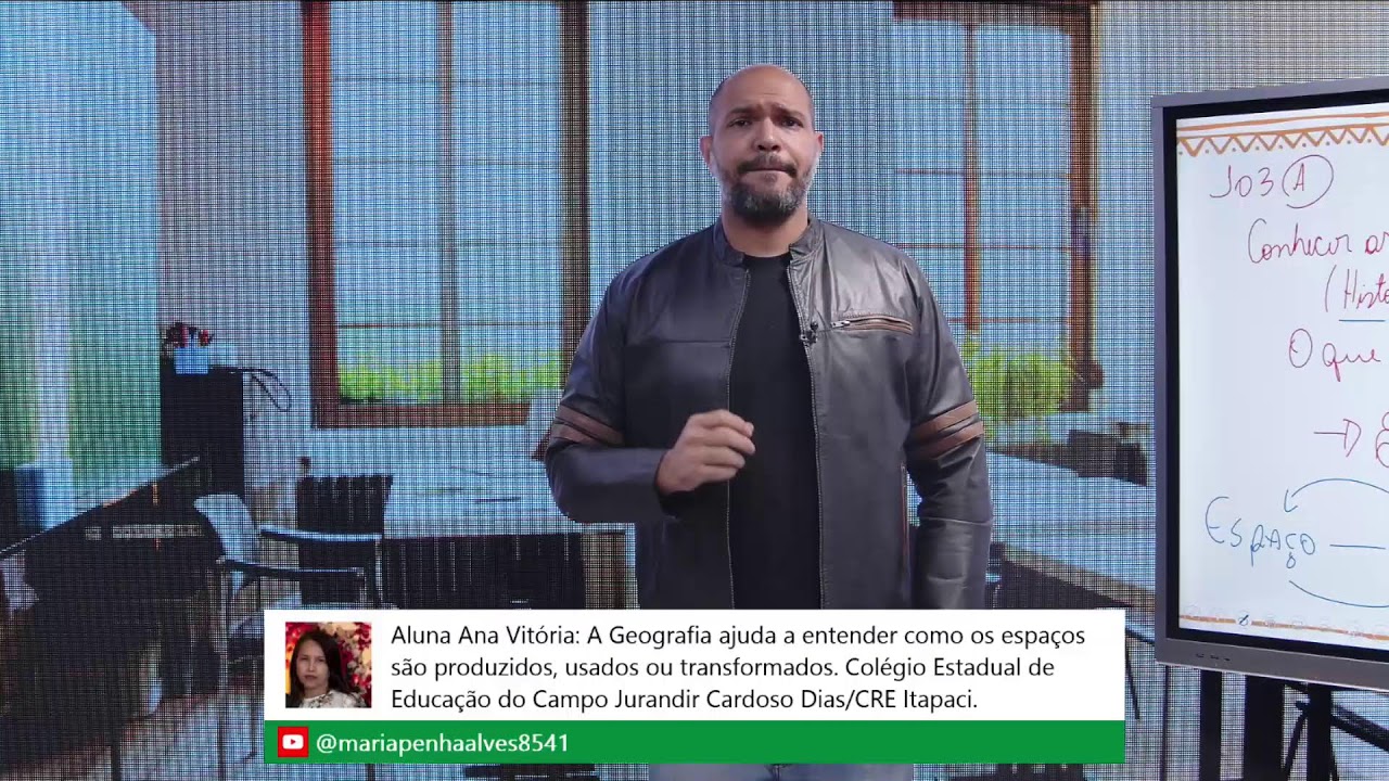 🔴 MANHÃ - GEOGRAFIA - 29.01.26 - 1ª Série - AULA 02