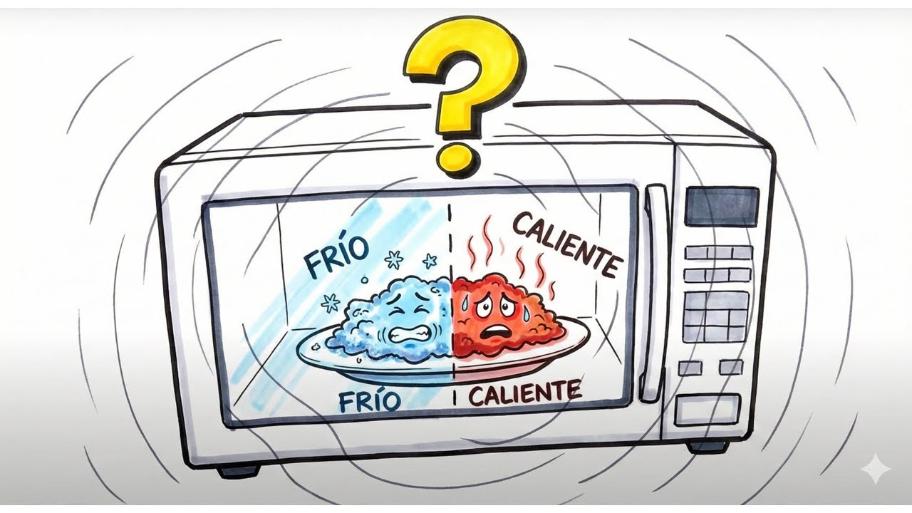 Esto es lo que REALMENTE pasa dentro de un microondas