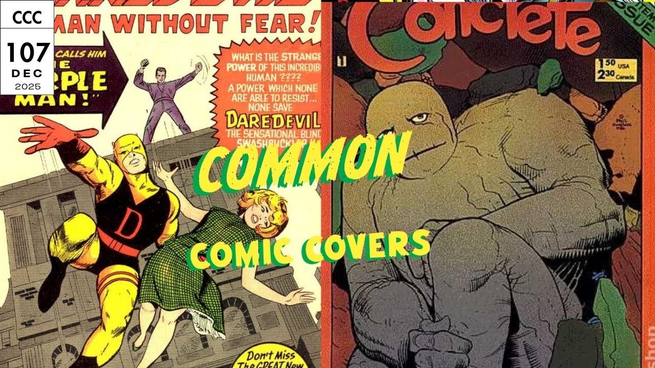 Issue 107: Daredevil #4 Killgrave & Concrete #1 | Common Comic Covers