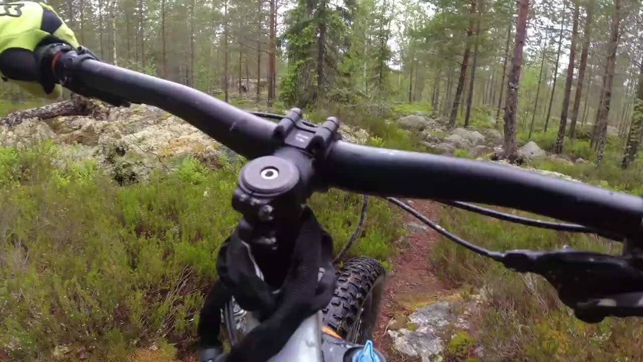 Pyhävuori MTB (Alajärvi, Finland) with Cube Stereo 120 Youth