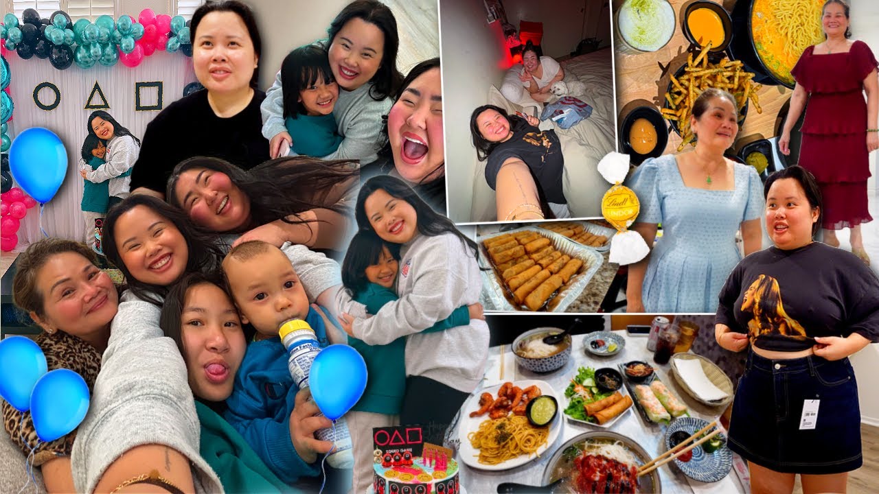 VLOG: celebrating our babies, girl’s sleepover shenanigans, mom’s fashion show, PR unboxing haul! ❤️