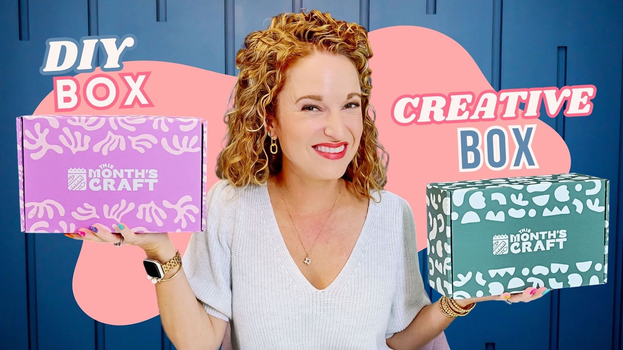 Trying a New Craft Subscription Box | This Months Craft