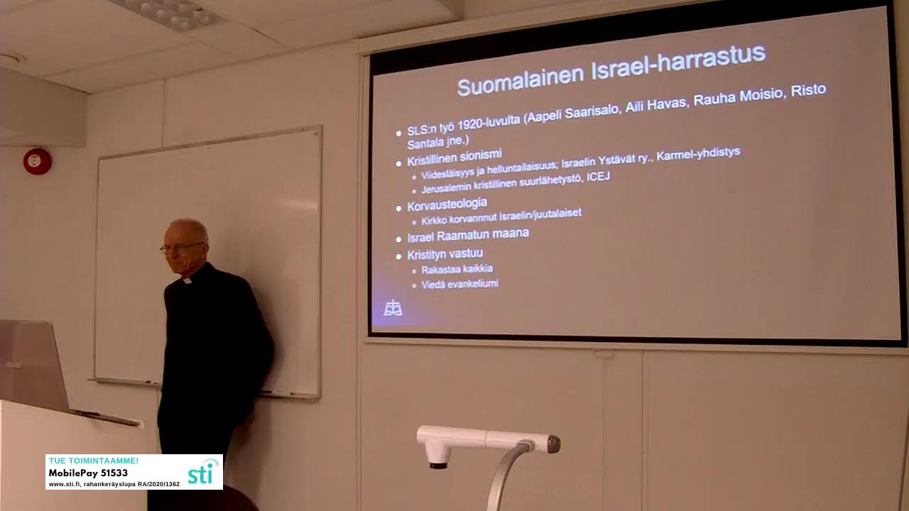Tiililä-seura: Eero Junkkaala - Miten kristityn tulisi suhtautua Israelin valtioon?