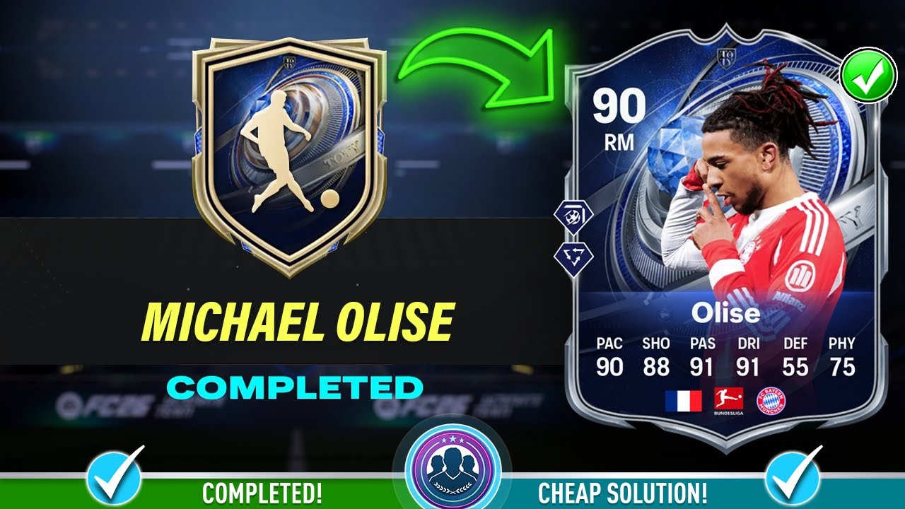 90 TOTY Honourable Mention Michael Olise SBC Solution - Cheap Solution & Tips - FC 26