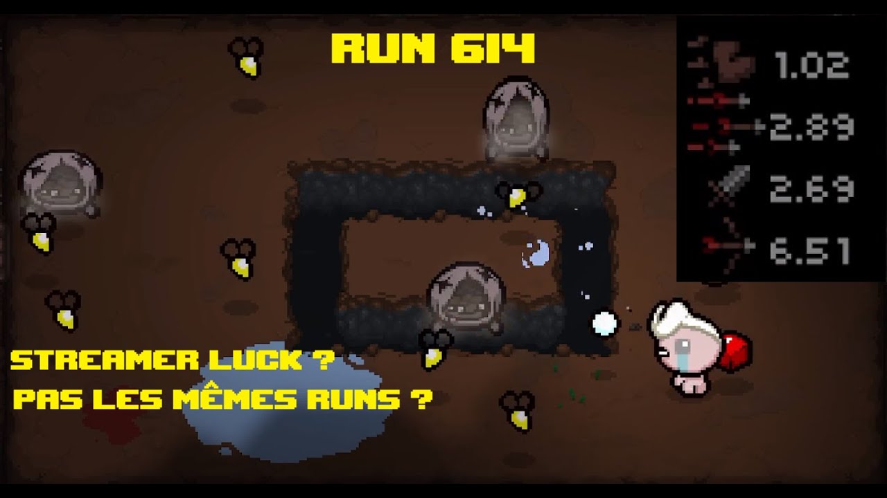 Run 614 Eden 4 Goals (L) Pas les mêmes runs, streamer luck... toussa toussa OuiOui...