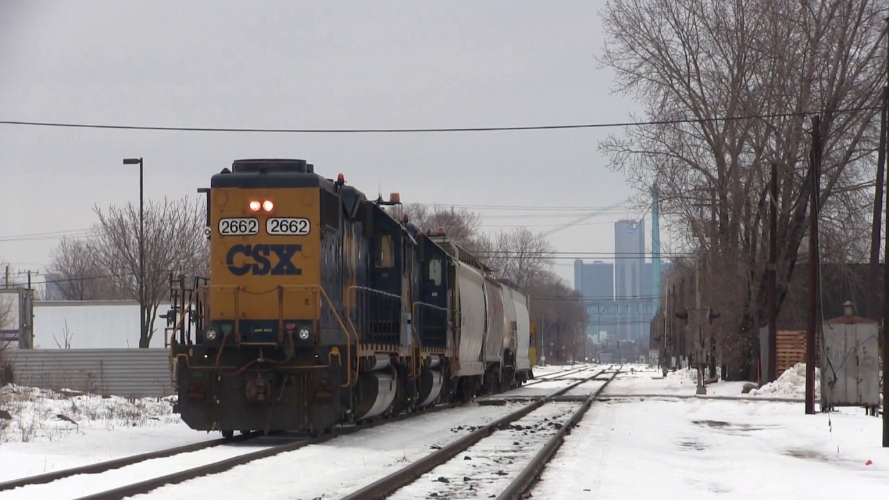 Busy Railfanning Day in Detroit!