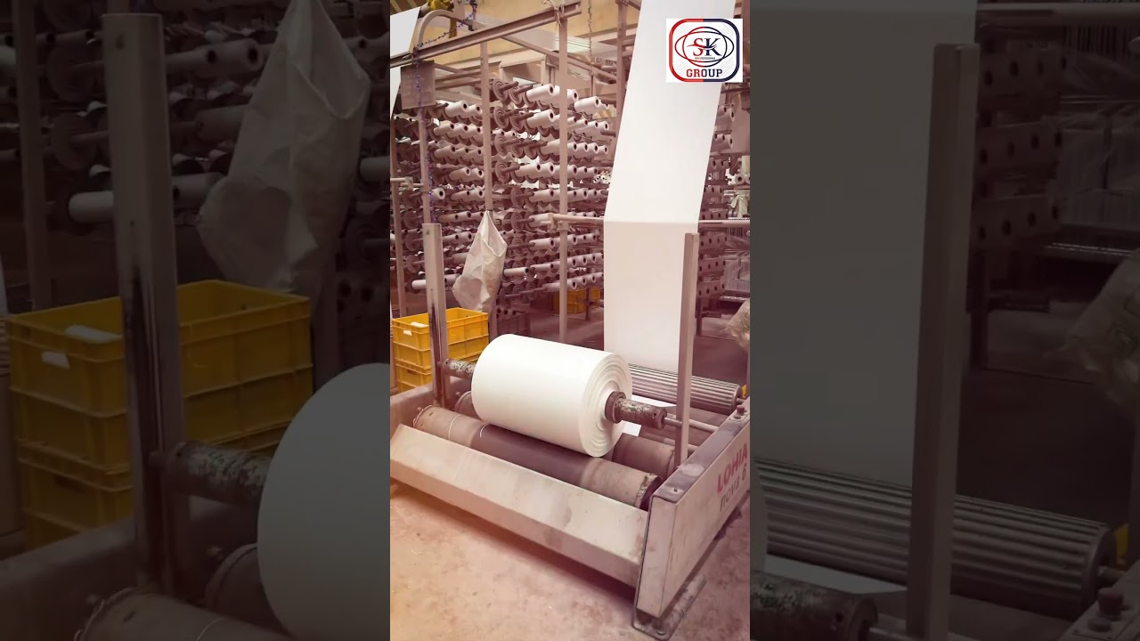 BOPP & PP Woven Bags MANUFACTURING  VIDEO #boppfilms #bopptape #bopp  #polypropylene #ppfabric
