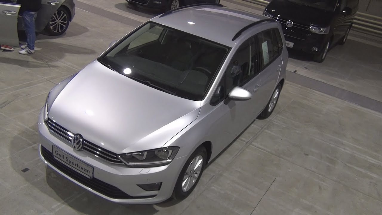 Volkswagen Golf Sportsvan Comfortline 1.6 TDI BMT Exterior and Interior