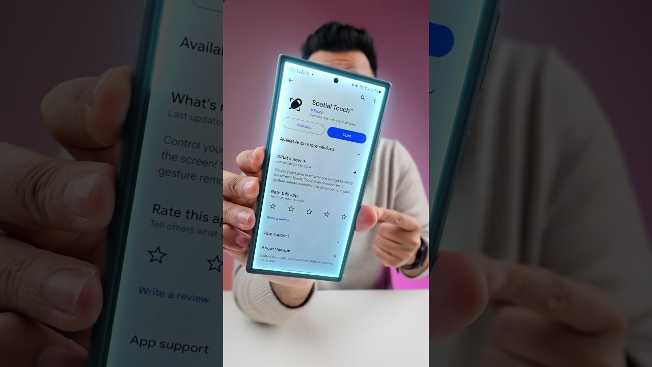 Use your phone without even touching it 😍