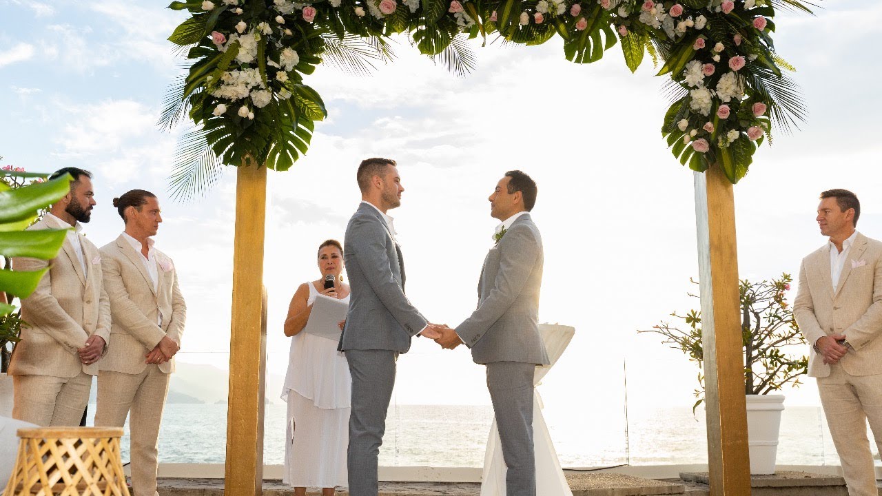 Equality for my son - Chandler & Eduardo - Gay wedding at Casa Karma, Puerto Vallarta, Mexico