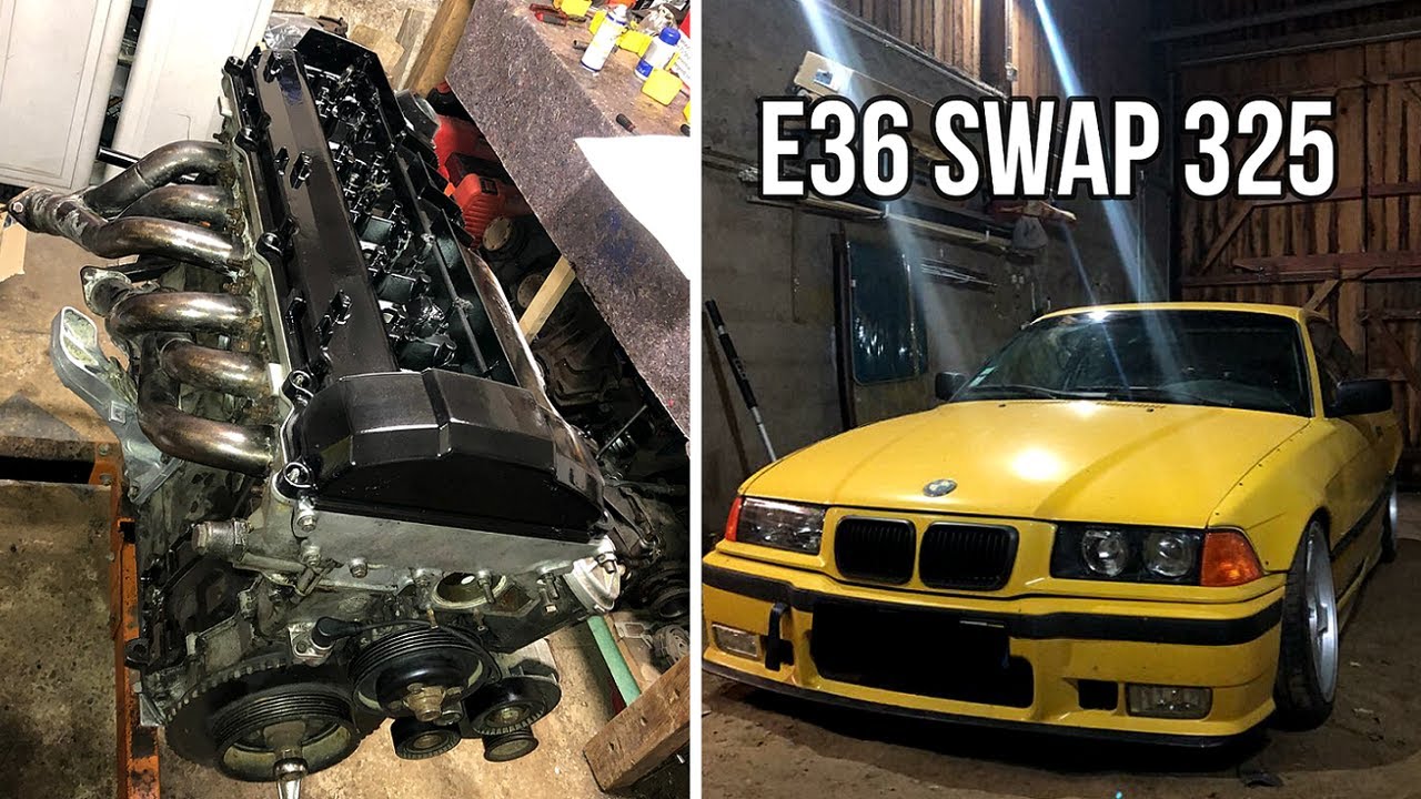 JE SWAP MA E36 318 en 325i !!