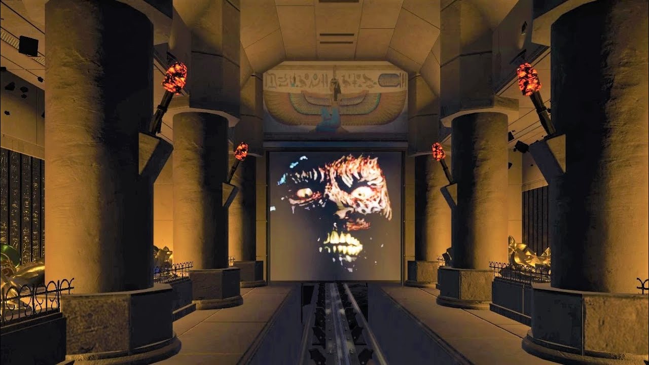 プラネットコースター ミイラの逆襲 (リベンジ・オブ・ザ・マミー)に乗る　Ride the(Revenge Of The Mummy - The Ride) Planet Coaster