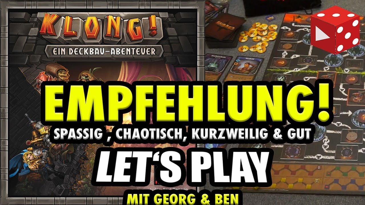 Klong! Let's Play auf deutsch! Ben vs. Georg (Schwerkraft 2017)